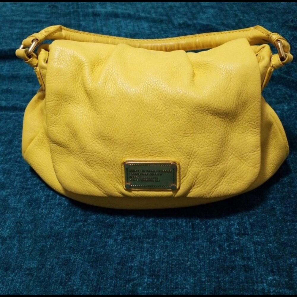 Marc Jacobs satchel purse in yellow